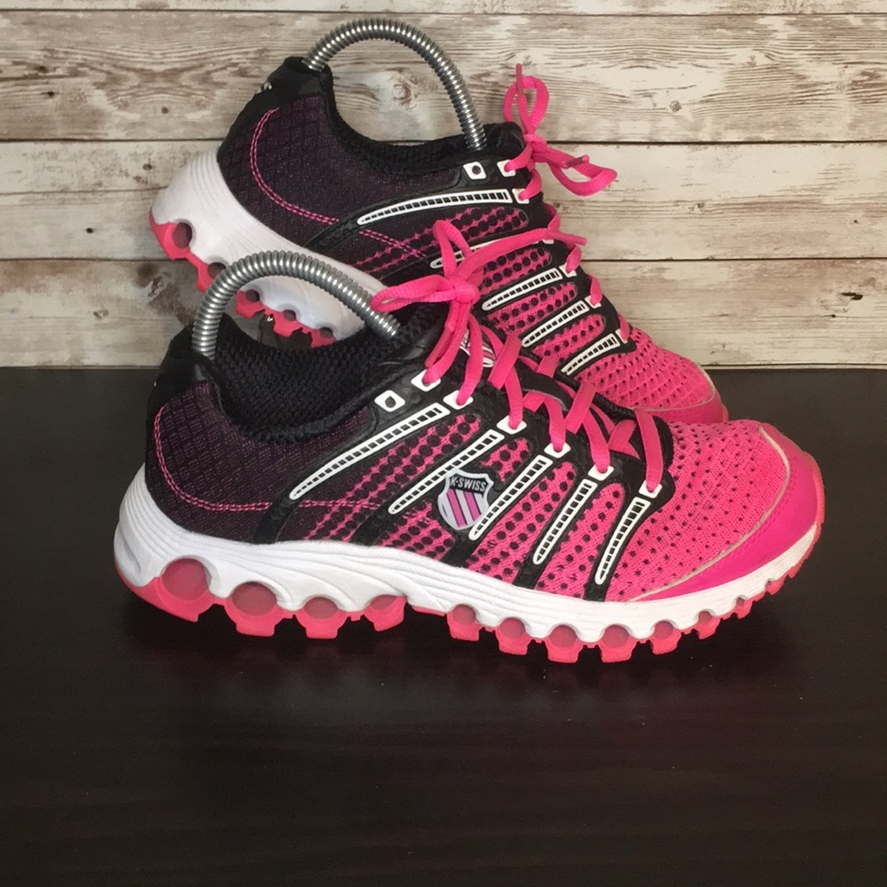 K-Swiss Womens Tube Pink Running Shoes